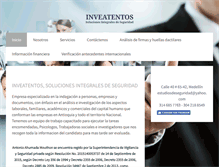 Tablet Screenshot of inveatentos.com